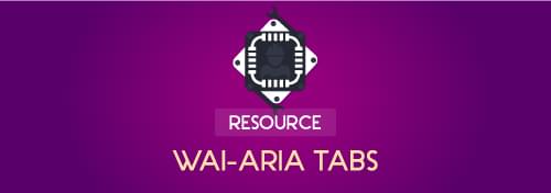 WAI-ARIA Tabs
